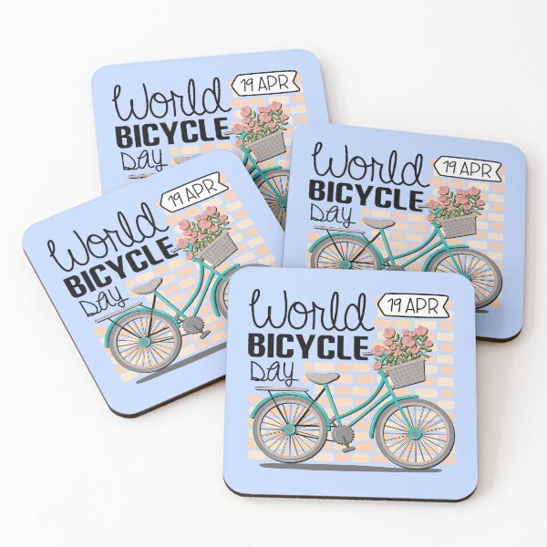 Item preview, 19 April World Bicycle Day - Wacky Holidays designed and sold by ChemicalXShop.