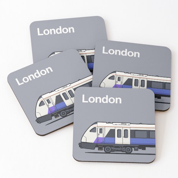 Item preview, London Class 345 Grey World Train Side England designed and sold by VoodooCircus.