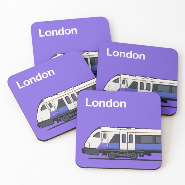 Item preview, London Class 345 Purple World Train Side England designed and sold by VoodooCircus.