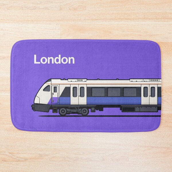Item preview, London Class 345 Purple World Train Side England designed and sold by VoodooCircus.
