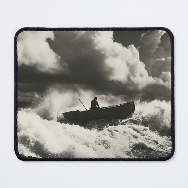 Item preview, Fisherman Battling Stormy Seas designed and sold by Twisted Kids.