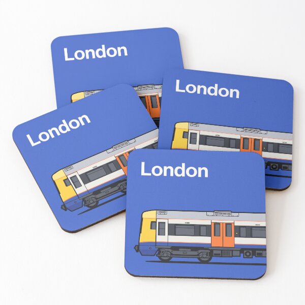 Item preview, London Class 378 Blue World Train Side England designed and sold by VoodooCircus.