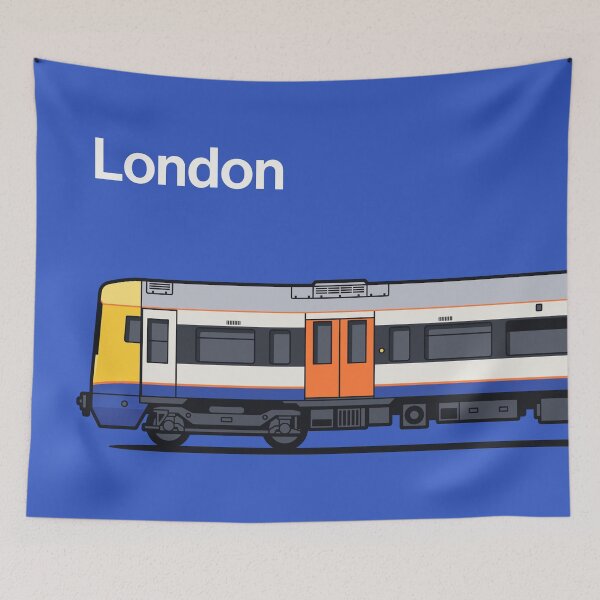 Item preview, London Class 378 Blue World Train Side England designed and sold by VoodooCircus.