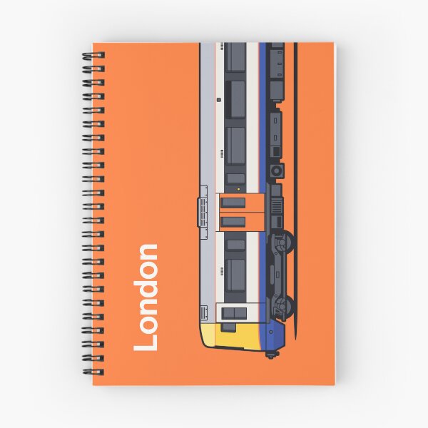 Item preview, London Class 378 Orange World Train Side England designed and sold by VoodooCircus.