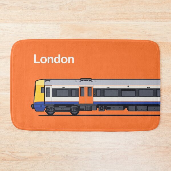 Item preview, London Class 378 Orange World Train Side England designed and sold by VoodooCircus.