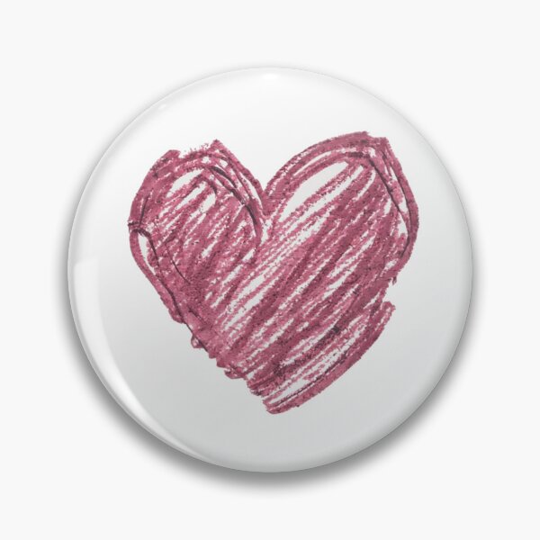 Item preview, Pastel Crayon Heart – Digital Art with a Bold Touch designed and sold by Ishnu.