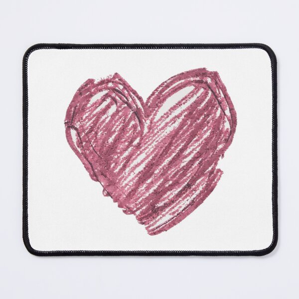Item preview, Pastel Crayon Heart – Digital Art with a Bold Touch designed and sold by Ishnu.