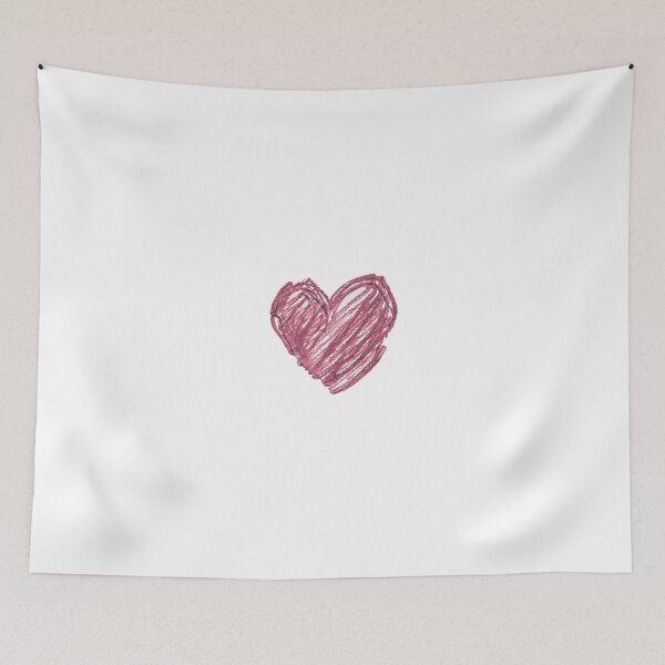 Item preview, Pastel Crayon Heart – Digital Art with a Bold Touch designed and sold by Ishnu.