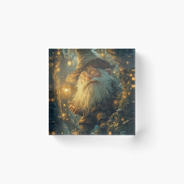 Item preview, Whimsical Gnome in Enchanted Woods designed and sold by Twisted Kids.