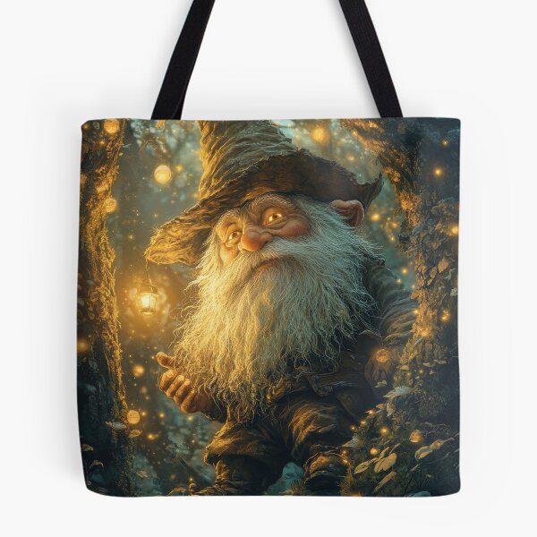 Item preview, Whimsical Gnome in Enchanted Woods designed and sold by Twisted Kids.