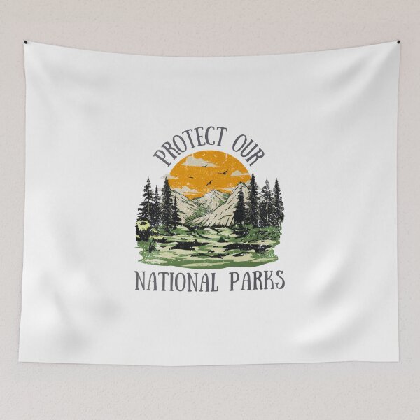 Item preview, Vintage Protect Our National Parks designed and sold by kareydiwanpro.