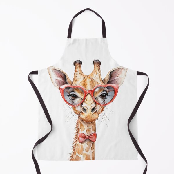 Item preview, Cute Giraffe with Glasses designed and sold by CreatedbyKandJ.