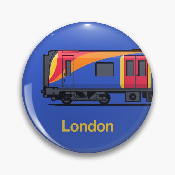 Artikelvorschau, London Class 450 Blue World Train Side England entworfen und verkauft von VoodooCircus.
