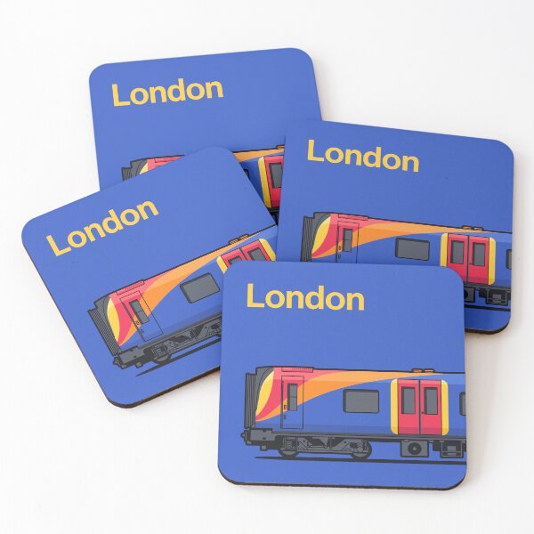 Item preview, London Class 450 Blue World Train Side England designed and sold by VoodooCircus.