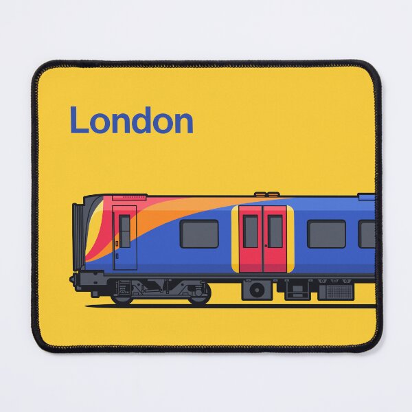 Item preview, London Class 450 Yellow World Train Side England designed and sold by VoodooCircus.