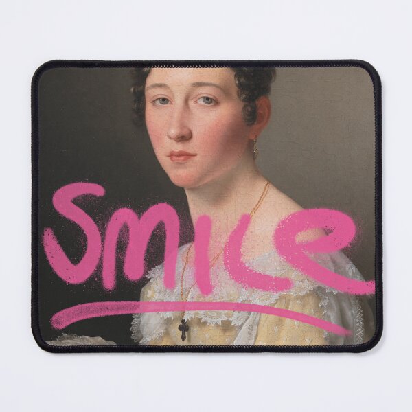 Item preview, Smile Graffiti on Classic Portrait designed and sold by Vintagrafica.