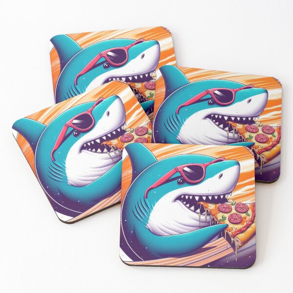 Item preview, Galactic Pizza Shark: Cosmic Feast designed and sold by Sparkle Panda.