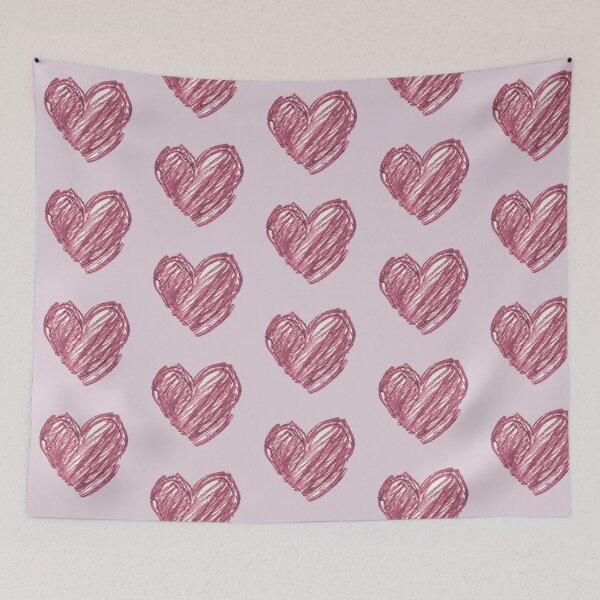 Item preview, Pastel Crayon Heart 2 – Digital Art with a Bold Touch designed and sold by Ishnu.