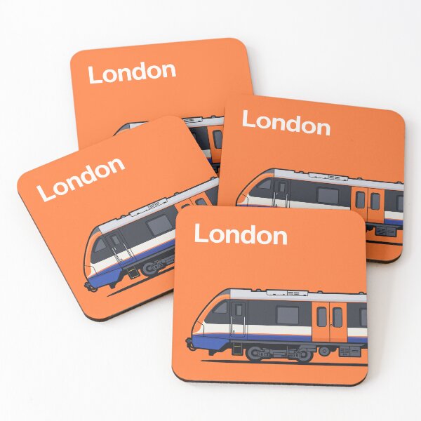 Item preview, London Class 710 Orange World Train Side England designed and sold by VoodooCircus.