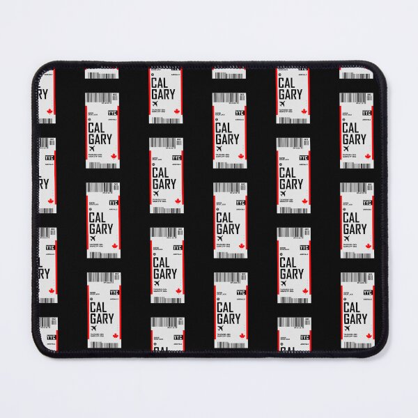 Item preview, Calgary Boarding Pass Canada Travel Ticket Sticker designed and sold by TulipaGraphics.