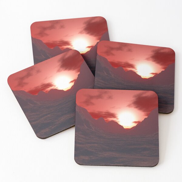 Item preview, Mars Sunset designed and sold by Zuzu The Clown.