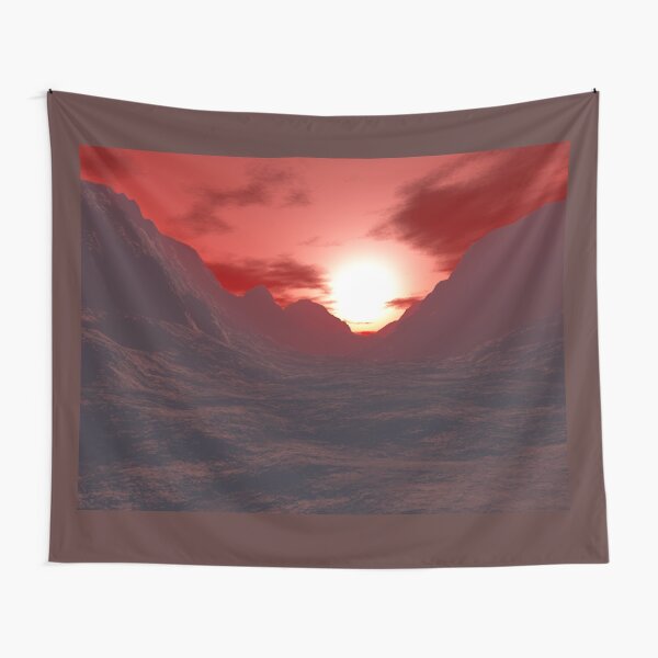 Item preview, Mars Sunset designed and sold by Zuzu The Clown.