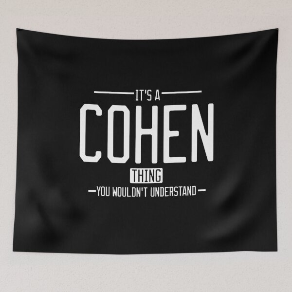 Item preview, It's a Cohen thing funny last name family reunion personalized gift designed and sold by 9X FR.