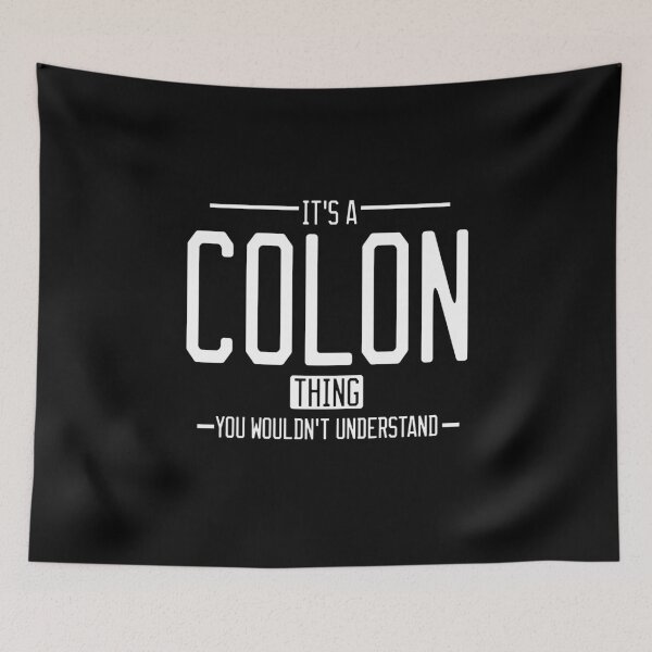 Item preview, It's a Colon thing funny last name family reunion personalized gift designed and sold by 9X FR.