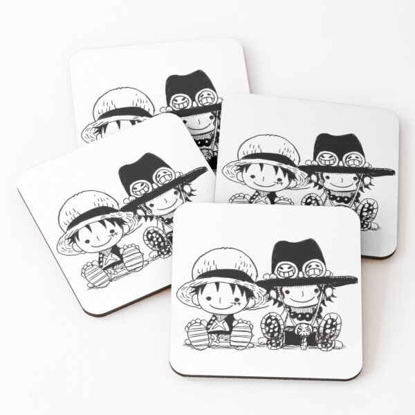 Item preview, Luffy and Ace designed and sold by Peponji.