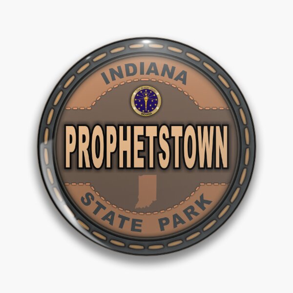 Item preview, Prophetstown State Park Indiana stitching effect designed and sold by studioss76.