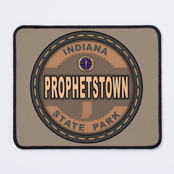 Item preview, Prophetstown State Park Indiana stitching effect designed and sold by studioss76.