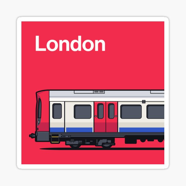 Item preview, London S Stock England World Train Side Red designed and sold by VoodooCircus.