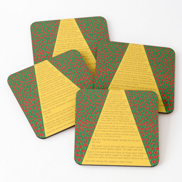 Item preview, Field of Poppies and Yellow Brick Road  designed and sold by JaygiesDesign.
