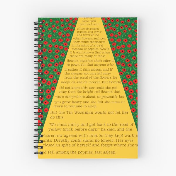 Item preview, Field of Poppies and Yellow Brick Road  designed and sold by JaygiesDesign.