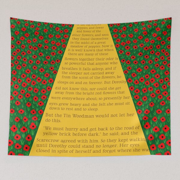 Item preview, Field of Poppies and Yellow Brick Road  designed and sold by JaygiesDesign.