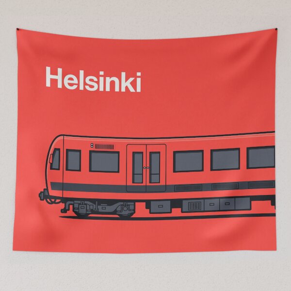 Item preview, Helsinki Class M300 World Train Side Finland designed and sold by VoodooCircus.