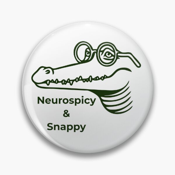 Item preview, Neurospicy Crocodile designed and sold by ndmedia.