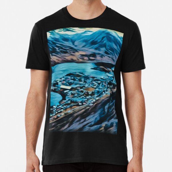 Item preview, city on the fjord in the far north designed and sold by asanaworld.