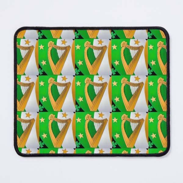 Item preview, Irish Design Golden Harp designed and sold by OliDesigns.