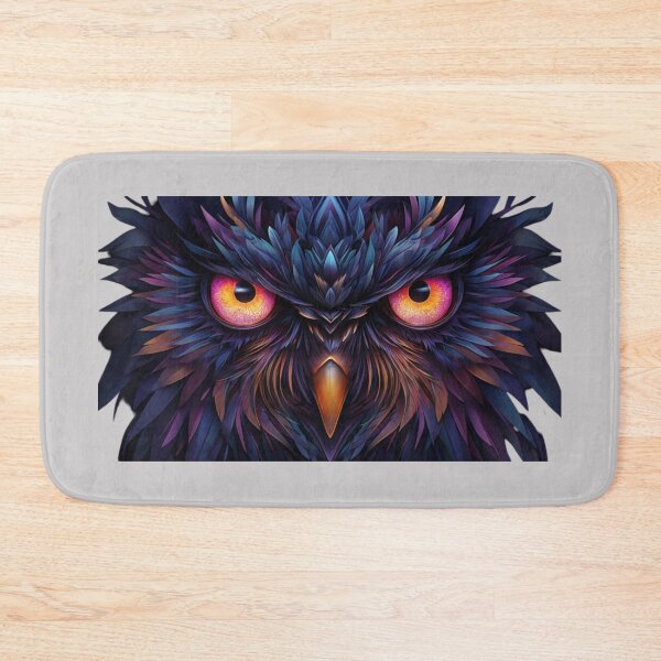 Item preview, Intricate Digital Owl Portrait designed and sold by Aise06.
