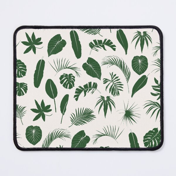 Item preview, Exotic leaves and palm leaves illustration. Vintage green seamless pattern. designed and sold by MatyKotiv.