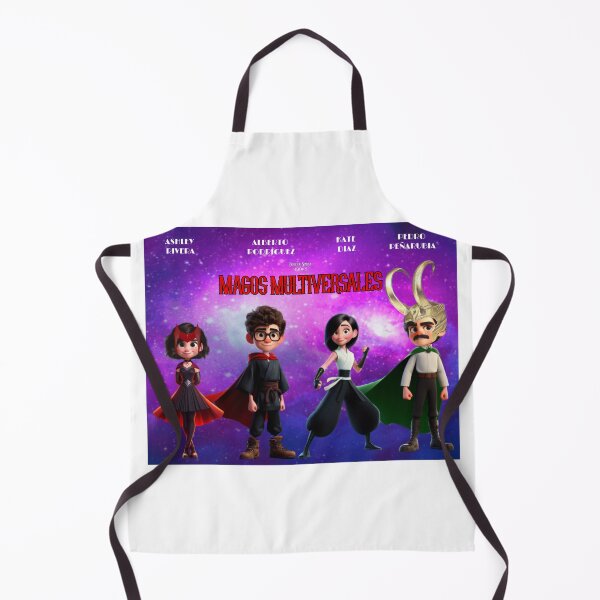 Item preview, Alberto, Ash, Kate and Pedro. Multiversal Wizards designed and sold by DirStrangeShop.