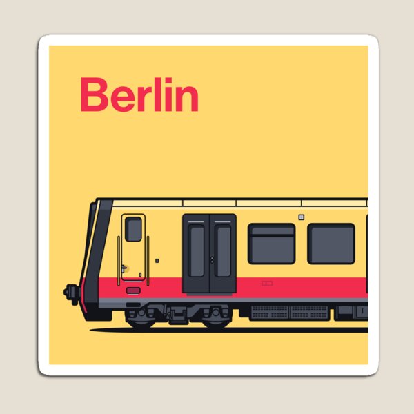 Item preview, Berlin Class 483 Yellow World Train Side Germany designed and sold by VoodooCircus.