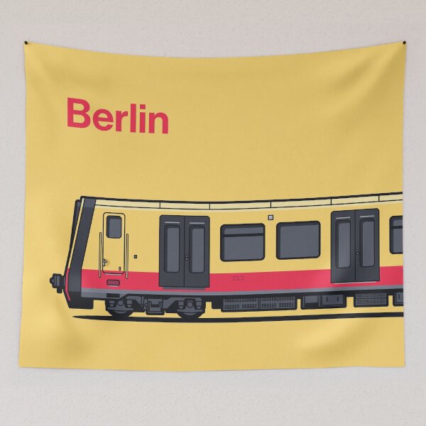 Item preview, Berlin Class 483 Yellow World Train Side Germany designed and sold by VoodooCircus.