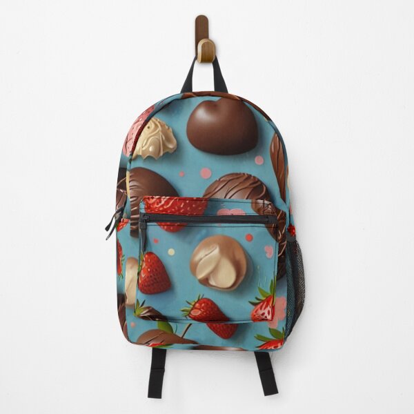 Item preview, Luxury Chocolate & Strawberry Delight – Elegant Pattern designed and sold by Spicex2.