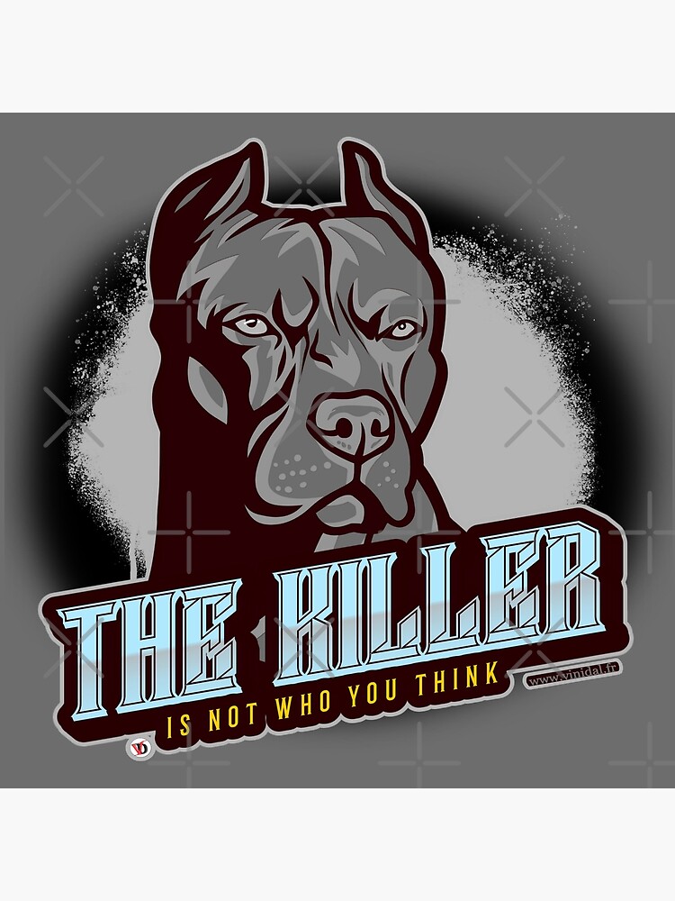 Aperçu 2 sur 2. Tote bag avec l'œuvre Anar-18-THE KILLER. créée et vendue par Vinidal.