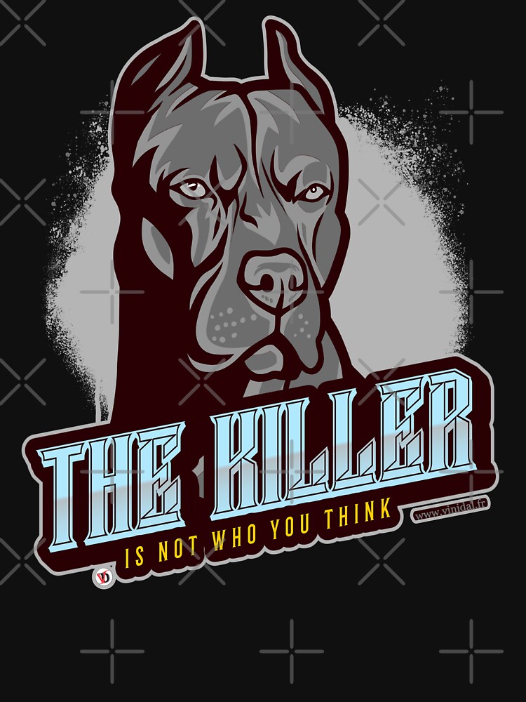 Aperçu 7 sur 7. T-shirt classique avec l'œuvre Anar-18-THE KILLER. créée et vendue par Vinidal.