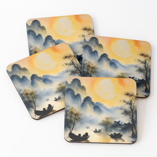 Item preview, Beautiful Asian landscape  designed and sold by Coolparrotgirl.