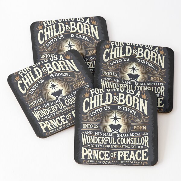 Item preview, Isaiah 9:6 designed and sold by RedFaceArmy.