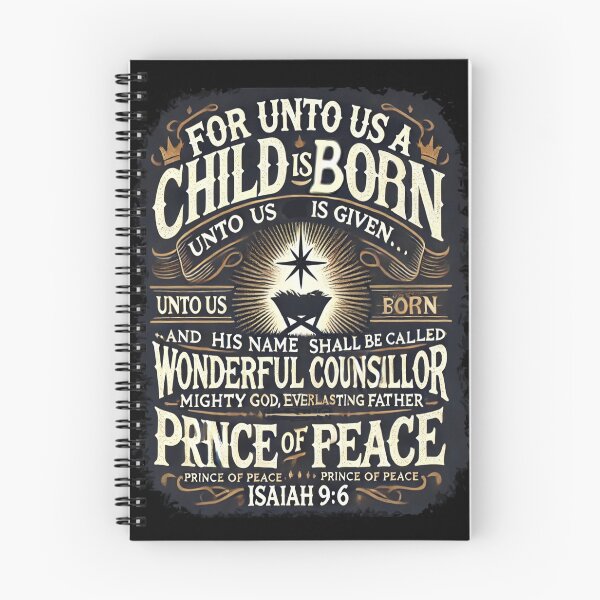 Item preview, Isaiah 9:6 designed and sold by RedFaceArmy.